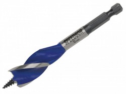 IRWIN 6X Blue Groove Stubby Wood Bit 16mm x 4in