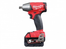 Milwaukee M18 FIWF12-502X 18v Fuel 1/2in Friction Ring Impact Wrench With 2 x 5.0Ah Li-Ion