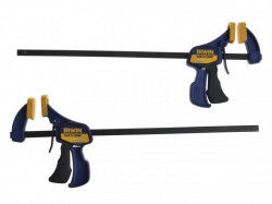 IRWIN Quick-Grip Mini Bar Clamp 300mm (12in) Twin Pack