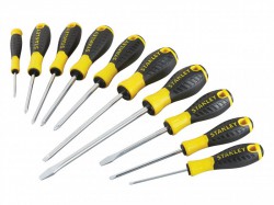 Stanley 0-60-211 Essential Screwdriver Set of 10 PH/SL/PZ