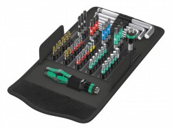 Wera Kraftform Kompakt 100 Screwdriving Service Bit Set Of 52