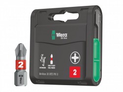 Wera Bit-Box 20 BiTorsion Bits PH2 x 25mm 20 Piece