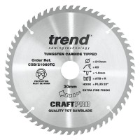 TREND CSB/21060TC CRAFT 210MM X 60T X 30MM X 1.8 DCS7485