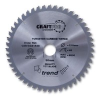 TREND CSB/CC21648 CRAFT BLADE CC 216MM X 48T X 30MM  