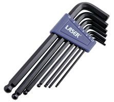 Laser 0272 Hex Key Set Ball End 7pc