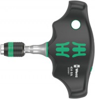 Wera 023461 416 RA T-Handled Ratchet Bit Holder Screwdriver