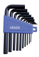  Laser 0952 45-110mm Hex Key Set 10pc