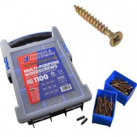 ForgeFix Pro 1100 Multi-Purpose Deep Pozi Wood Screws