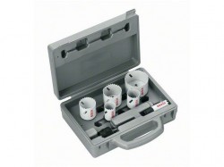 Bosch 2608584670 9 Piece Plumber Holesaw Kit 20; 25; 32; 38; 51; 64mm 