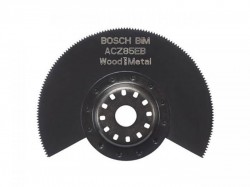 Bosch ACZ85EB Bi-Metal Segment Saw Blade Wood and Metal 85mm