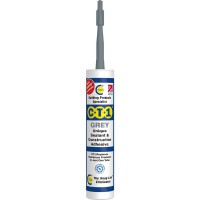 CT1 Grey Sealant & Construction Adhesive 290ml - Single Tube