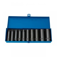 Draper 38369 Expert Hi-Torq Metric Socket Set 1/2\" SQ Drive - 10 Pieces