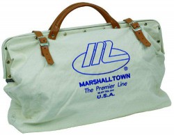 Marshalltown 831 20-Inch by 15-Inch Canvas Tool Bag