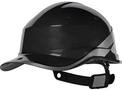 Delta Plus DIAM5 Baseball Shape Safety Helmet - Black