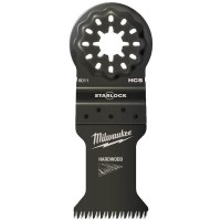 Milwaukee 48906011 35mm Plunge 3-Cut Wood Starlock Multi-Tool Blade