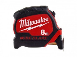 Milwaukee 4932471816 8m Premium Wide Blade Tape Measure