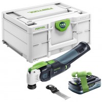 Festool OSC 18 E-Basic Cordless Oscillator With FREE 4.0Ah Battery