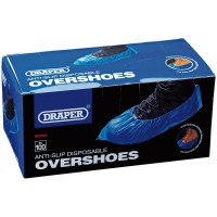 Draper 66002 Disposable Overshoe Covers - Box of 100