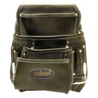 Rolson 68873 Large Black Single Tool Pouch