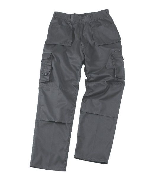 Tuffstuff Pro Work Trouser 711 Grey from Romford Tools