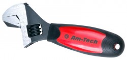 Am-Tech 2-in-1 Stubby Wrench with Two Tone Grip