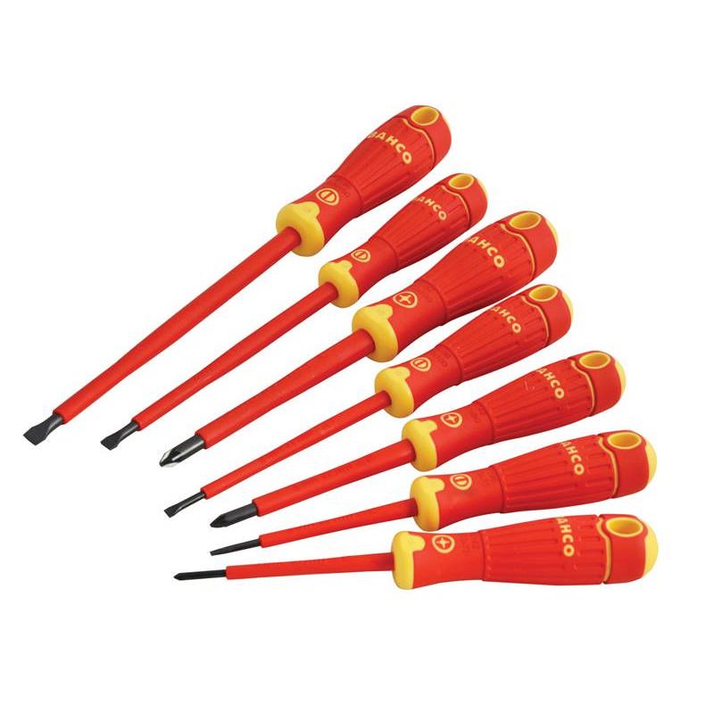 Bahco B220.027 Bahcofit Insulated Screwdriver Set 7pc from Romford Tools