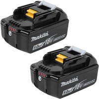 Makita BL1850 18v 5.0ah Li-ion Battery - Pack Of 2