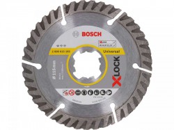 Bosch 2608615165 X-LOCK 115mm x 22.23mm x 1.6mm x 10mm Cutting Blade