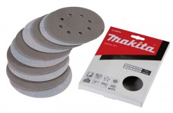 Makita D-65894 125mm 320 Grit Abrasive Discs - Pack of 10