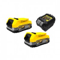 Dewalt DCB1102E2-GB 18v XR Starter Kit - 2 x Compact Powerstack Batteries And Charger