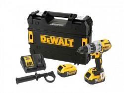 Dewalt DCD996P2 18v XR Brushless Combi Drill With 2 x 5.0Ah Li-ion Batteries