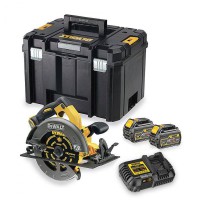 Dewalt DCS575T2-GB 54v XR 190mm Flexvolt Circular Saw With 2 x 6.0Ah Li-Ion Batteries