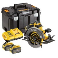Dewalt DCS578X2 54V XR FLEXVOLT Brushless 190mm Circular Saw, 2x 9.0Ah XR FLEXVOLT Batteries, Charger & Case