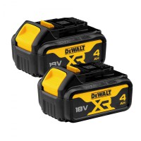 Dewalt DCB182 18v XR  Li-ion 4.0Ah Battery - Pack Of 2