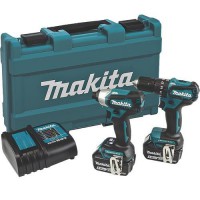 Makita DLX2221ST 18v LXT Brushless Twin Pack With 2 X 5.0Ah Batteries