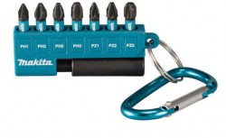 Makita E-11994 8 Piece Impact Black Bit Set with Carabiner