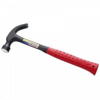 Estwing E3-20CR 20oz Curved Claw Hammer - Red Nylon Grip