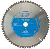 Premier GT10860 215 x 2.6 x 1.6 x 30 60 Teeth Wood Cutting TCT Saw Blade