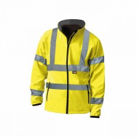 Scan Hi-Vis Soft Shell Jacket - Yellow