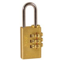 Brass Combination Padlock - 20mm