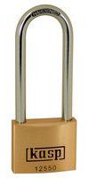 Kasp K12550L80D Premium Brass Padlock 50x80mm