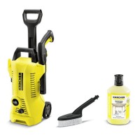 Karcher K2 Home & Car Pressure Washer With Soft Wash Brush & Universal Cleaner