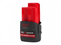 Milwaukee M12HB2.5 12v 2.5Ah M12 High Output Battery