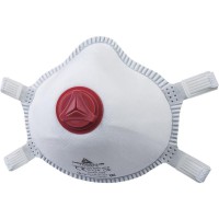 MOULDED DISPOSABLE HALF-MASKS FFP3 WITH VALVE-BOX OF 5