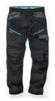 Makita MK303M Black Vector Stretch Trousers