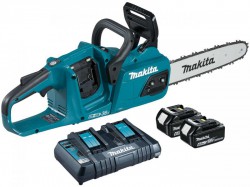 Makita DUC355PG2 BL LXT 18V x 2 Chainsaw 350mm