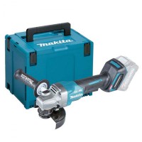 Makita GA013GZ01 40v Max XGT Brushless Paddle Switch 125mm Angle Grinder Body Only In Makpac Carry Case