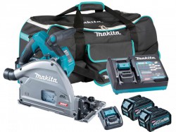 Makita SP001GD201 40v Max Brushless 165mm Plunge Saw Kit