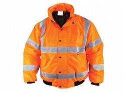 Scan Hi-Vis Bomber Jacket - Orange
