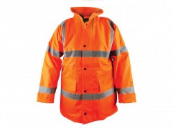 Scan Hi-Vis Motorway Jacket - Orange
